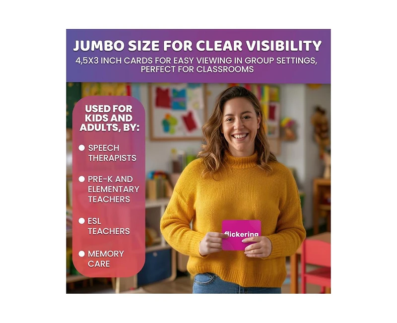 Quokka Flash Cards for Kids and Adults – Large Preschool Speech Therapy, Aba Esl Teaching, Early Childhood Education,