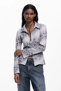 Desigual Women's Snake fluid shirt