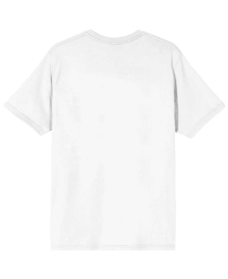 SpongeBob SquarePants Big & Tall Cartoon Here to Patty White Graphic Tee