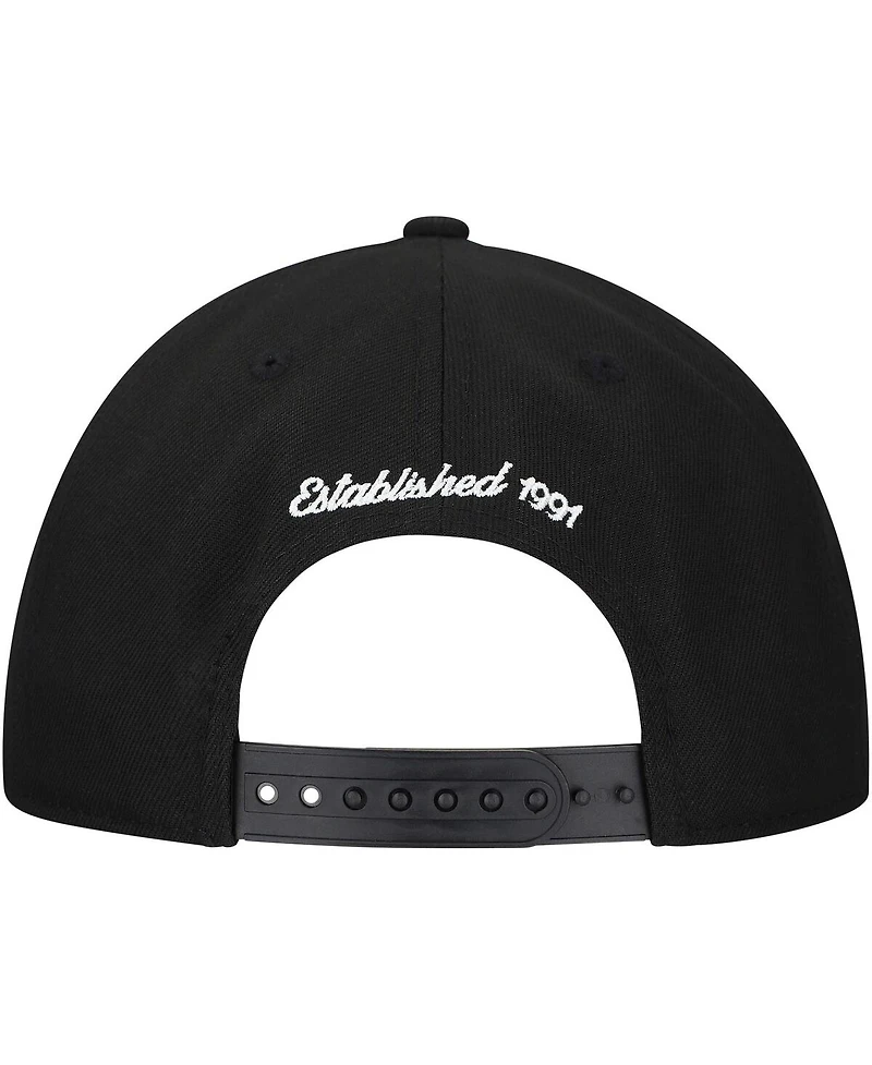 Lids Men's Black Death Row Records A-Frame Adjustable Hat