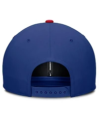 Nike Men's Royal/Red Texas Rangers Pro Performance Snapback Hat