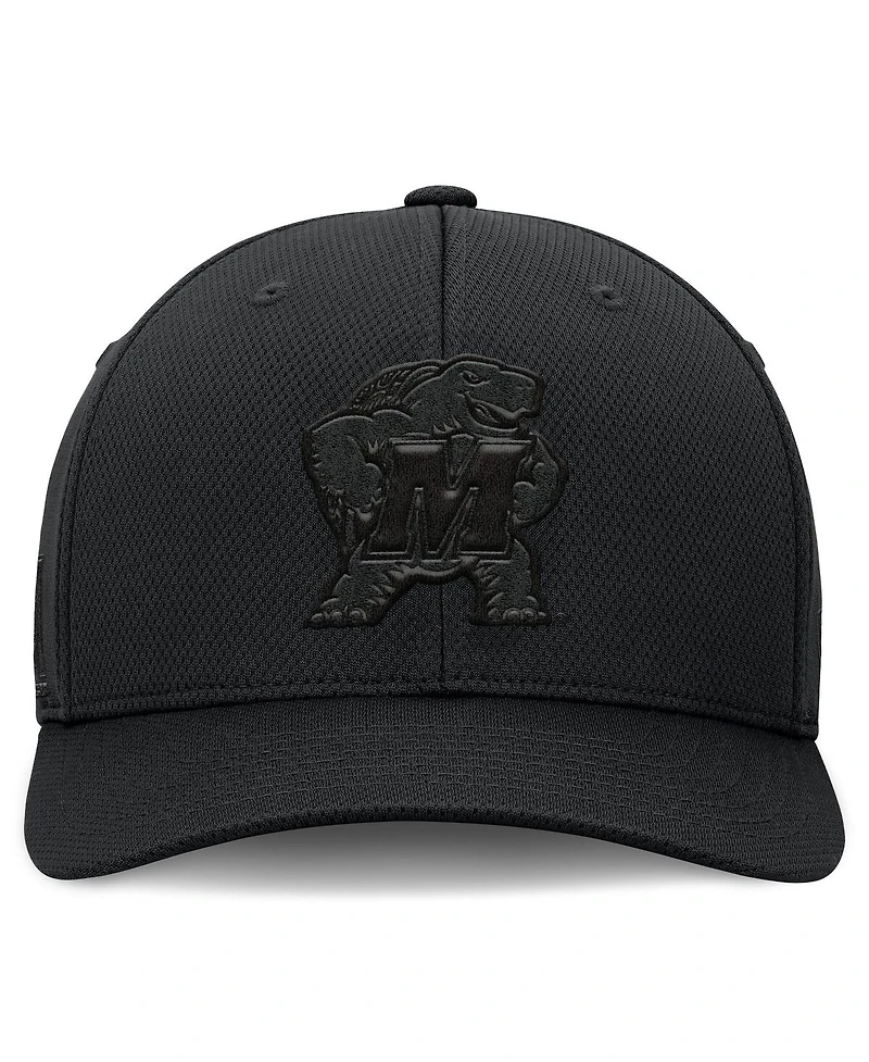 Top of the World Men's Black Maryland Terrapins Reflex Hat