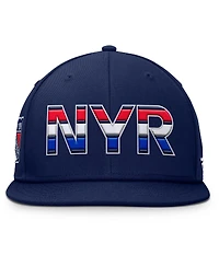 Fanatics Men's Navy New York Rangers Authentic Pro Alternate Jersey Snapback Hat