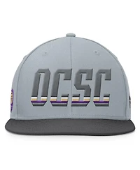 Fanatics Men's Gray Orlando City Sc Smoke Snapback Hat