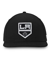 Fanatics Men's Black Los Angeles Kings Core Fitted Hat