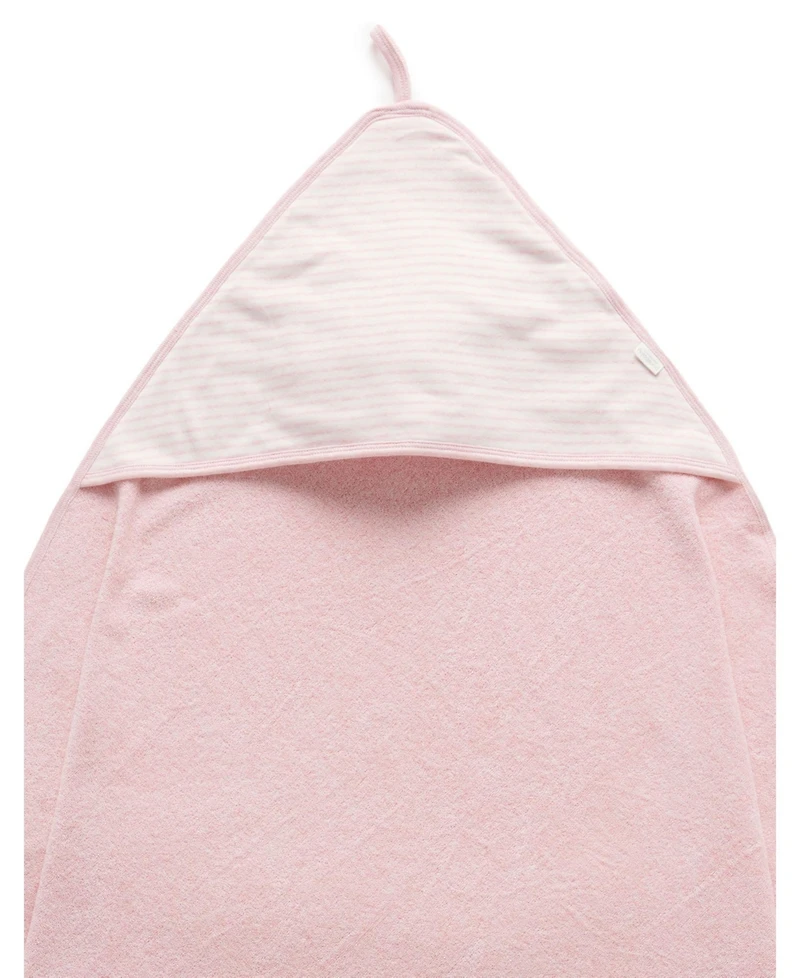 Purebaby Baby Girl Hooded Towel