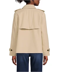 Lands' End Women's Trench Rain Jacket