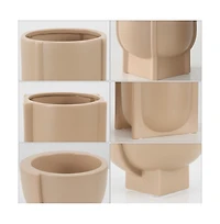 Monaco Ceramic Matte Vase Set3