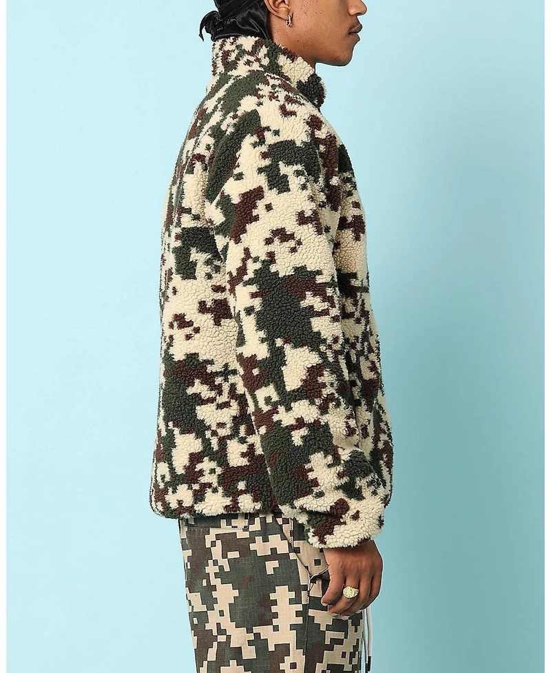 Carre Men's Digi Sherpa Reversible Jacket
