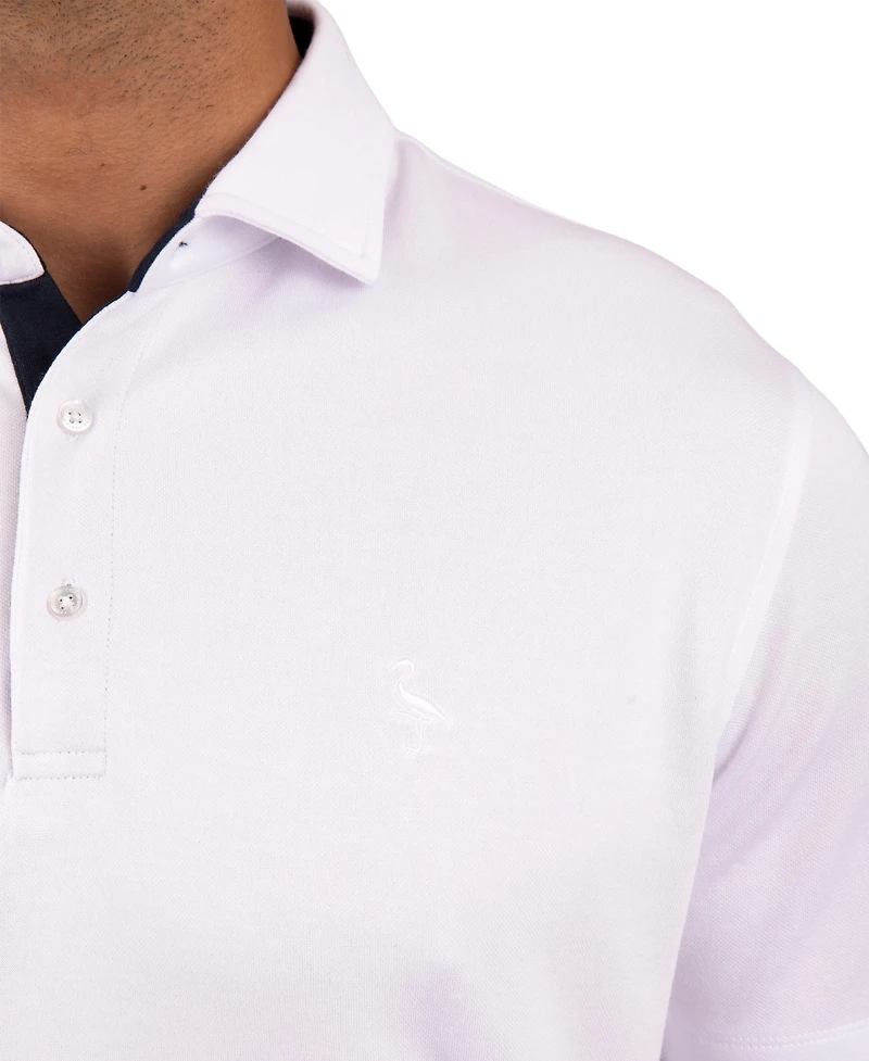 Tailorbyrd Men's Solid Modal Polo