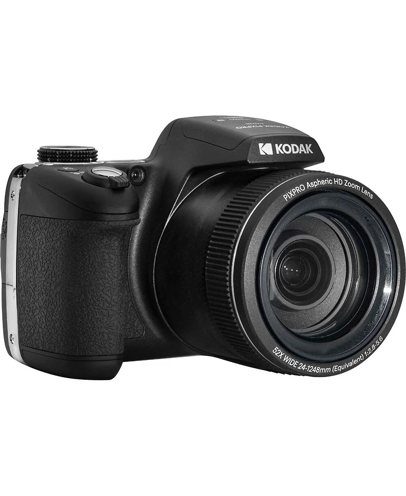 Kodak Pixpro AZ528 Astro Zoom 16MP Full Hd Digital Camera, Black, Bundle with 32GB Memory Card and Camera Bag