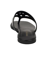 Tommy Hilfiger Women's Tremmy Cutout Logo Flat Thong Sandals