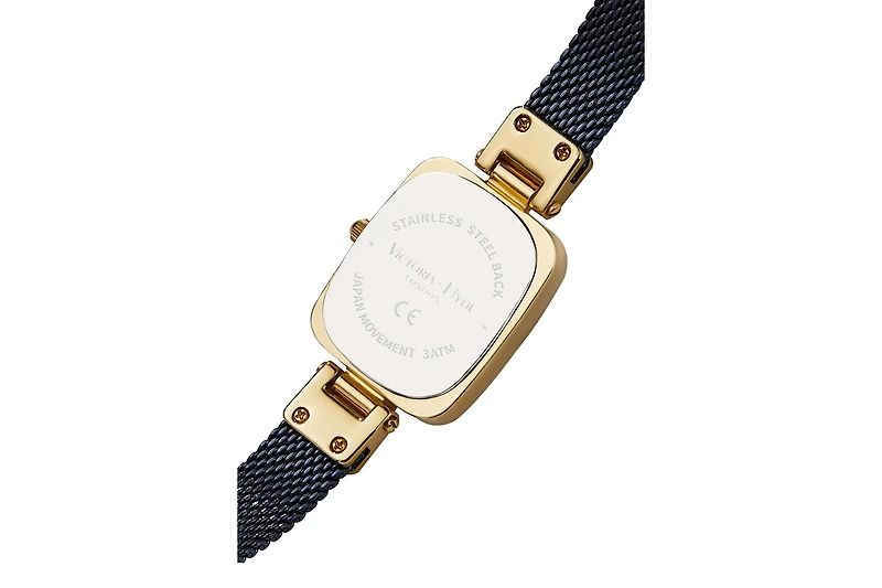 Women's Watch 22×26mm Rectangle Mother-of-pearl or Brushed Sunburst Dial Victoria Hyde