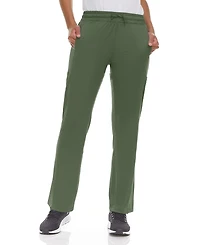 Medichic Plus Scrubs Mid Rise Six Pocket Active Yoga Scrub Pants