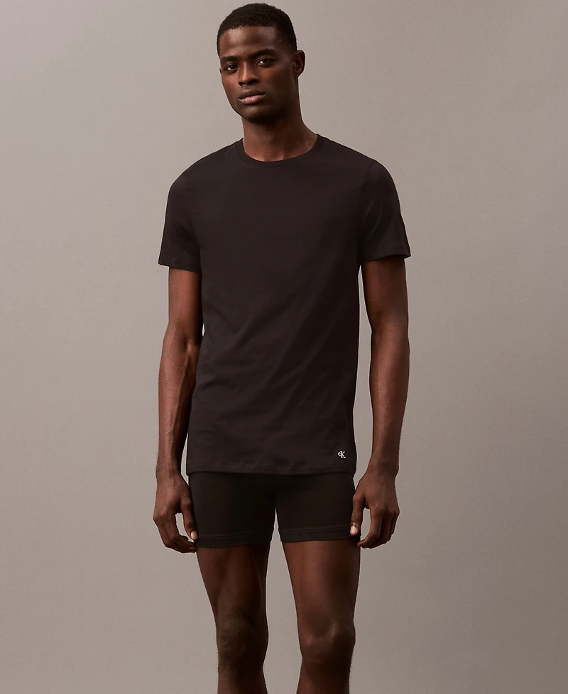 Calvin Klein Men's 3-Pack Cotton Classics Crewneck T-Shirts
