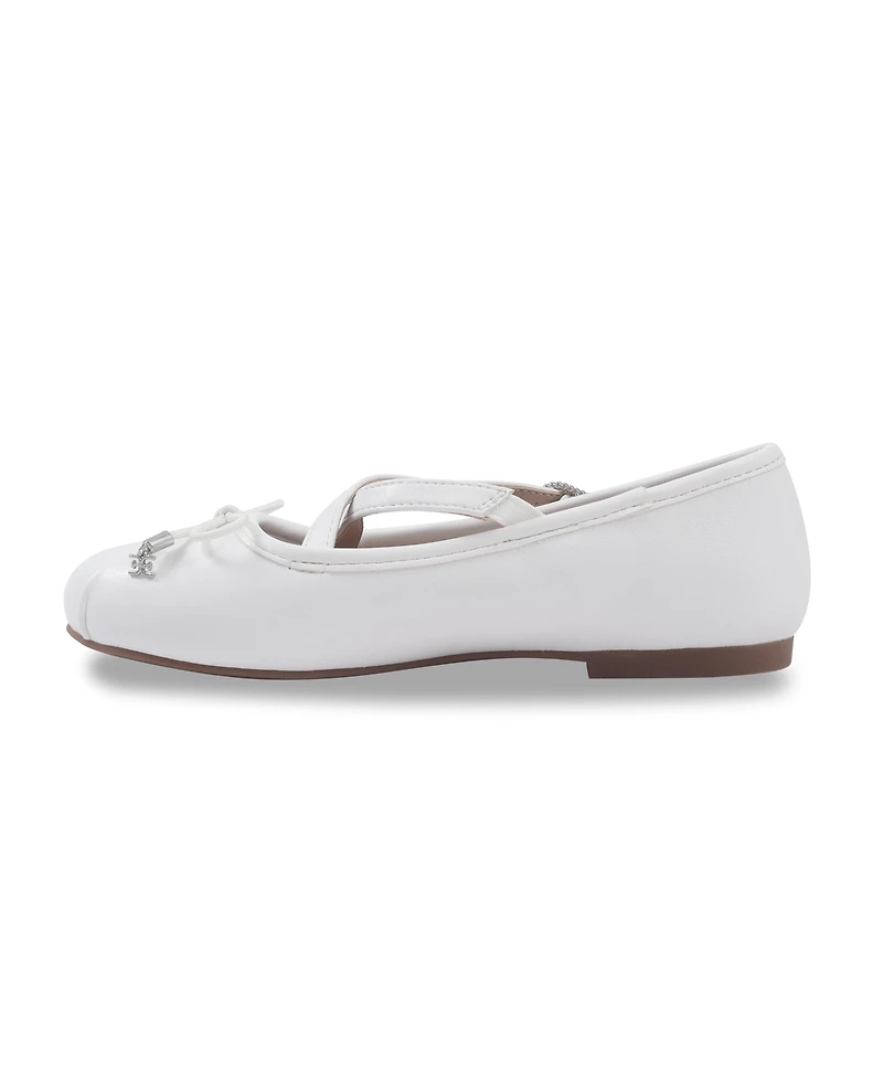 Sam Edelman Little and Big Girls Felicia Crosstrap Ballet Flat