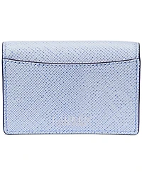 Lauren Ralph Textured Leather Small Flap Card Case