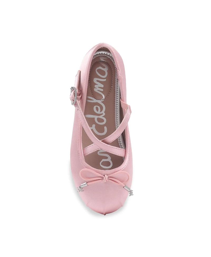 Sam Edelman Little and Big Girls Felicia Crosstrap Ballet Flat