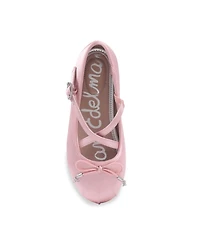 Sam Edelman Little and Big Girls Felicia Crosstrap Ballet Flat