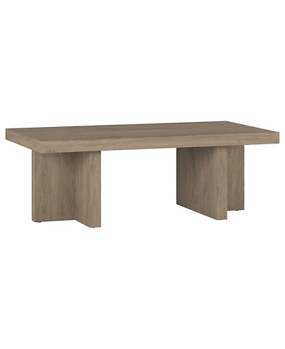 Hudson & Canal 44" Dimitra Wide Rectangular Coffee Table