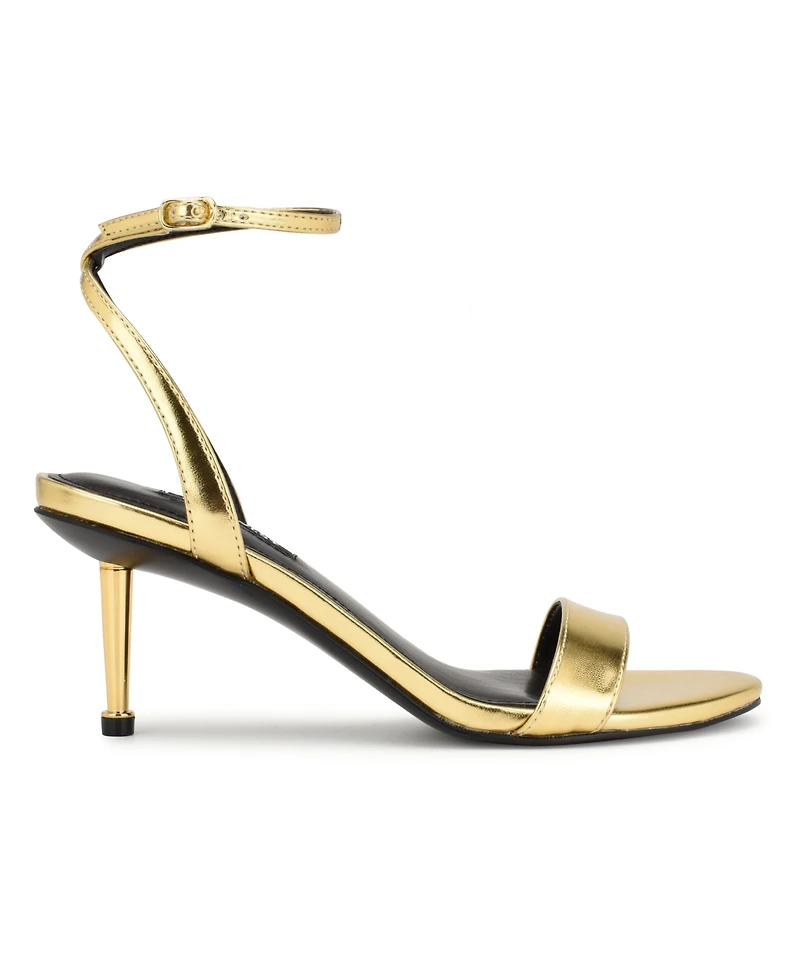 Nine West Women's Anny Ankle Strap Stiletto Sandals
