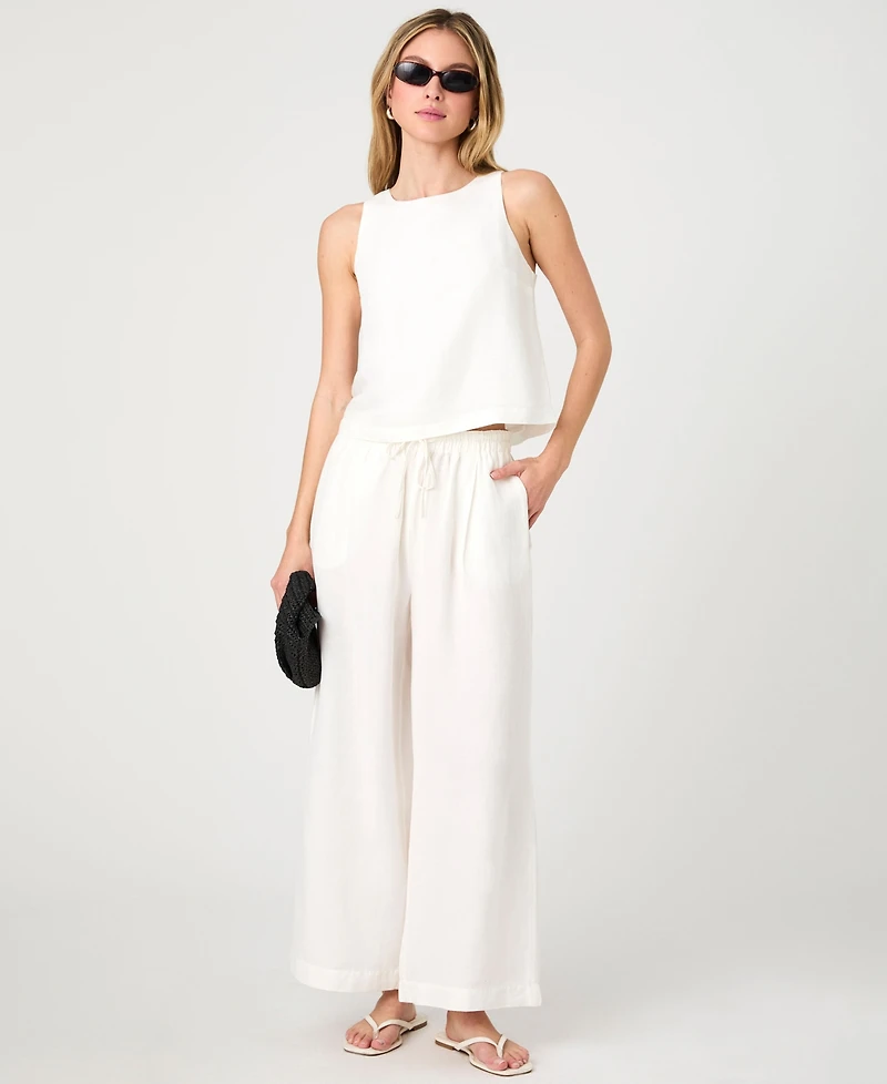 French Connection Women's Birdie Bow-Back Swing Top
