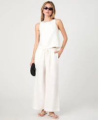 French Connection Women's Birdie Bow-Back Swing Top