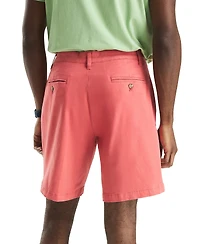 Nautica Men's Solid-Color Stretch-Twill 8.5" Deck Shorts