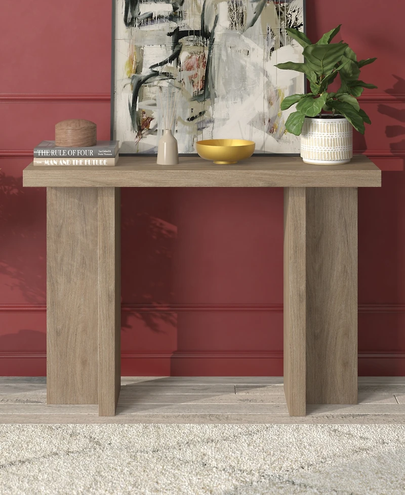 Hudson & Canal 42" Dimitra Wide Rectangular Console Table