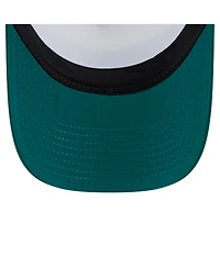 New Era Preschool Midnight Green Philadelphia Eagles Sport Night Color Block 9FORTY A-Frame Trucker Adjustable Hat