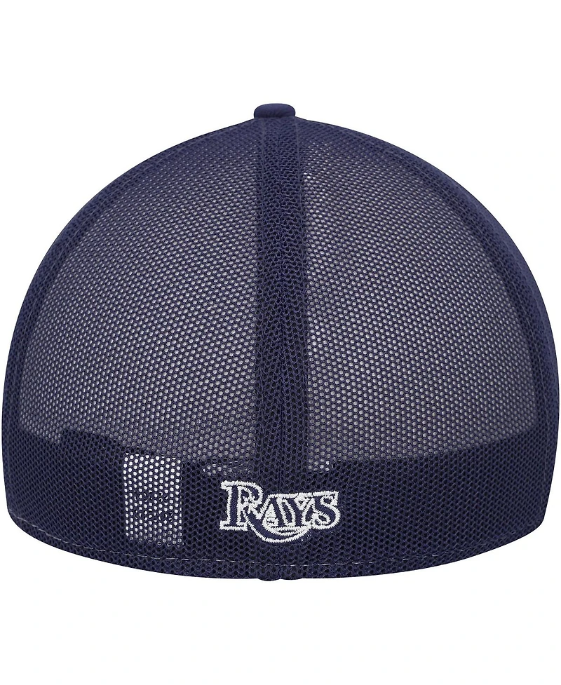 New Era Men's Navy/White Tampa Bay Rays 2023 On-Field Batting Practice 39THIRTY Flex Hat