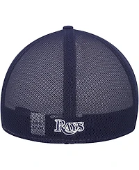 New Era Men's Navy/White Tampa Bay Rays 2023 On-Field Batting Practice 39THIRTY Flex Hat
