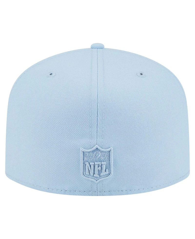 New Era Men's Light Blue San Francisco 49ers Color Pack 59FIFTY Fitted Hat