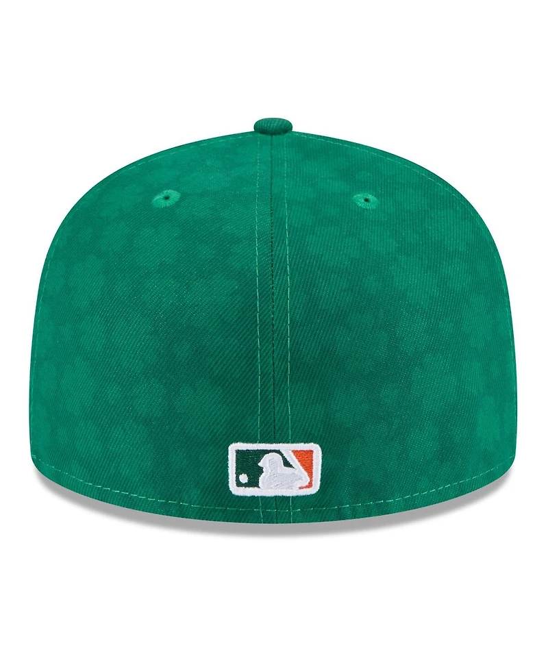 New Era Men's Kelly Green Los Angeles Angels St. Patrick's Day 59FIFTY Fitted Hat