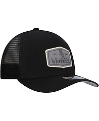 New Era Men's Black Chicago White Sox Labeled 9SEVENTY Stretch-Snap Adjustable Hat