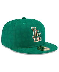 New Era Men's Kelly Green Los Angeles Dodgers St. Patrick's Day 59FIFTY Fitted Hat