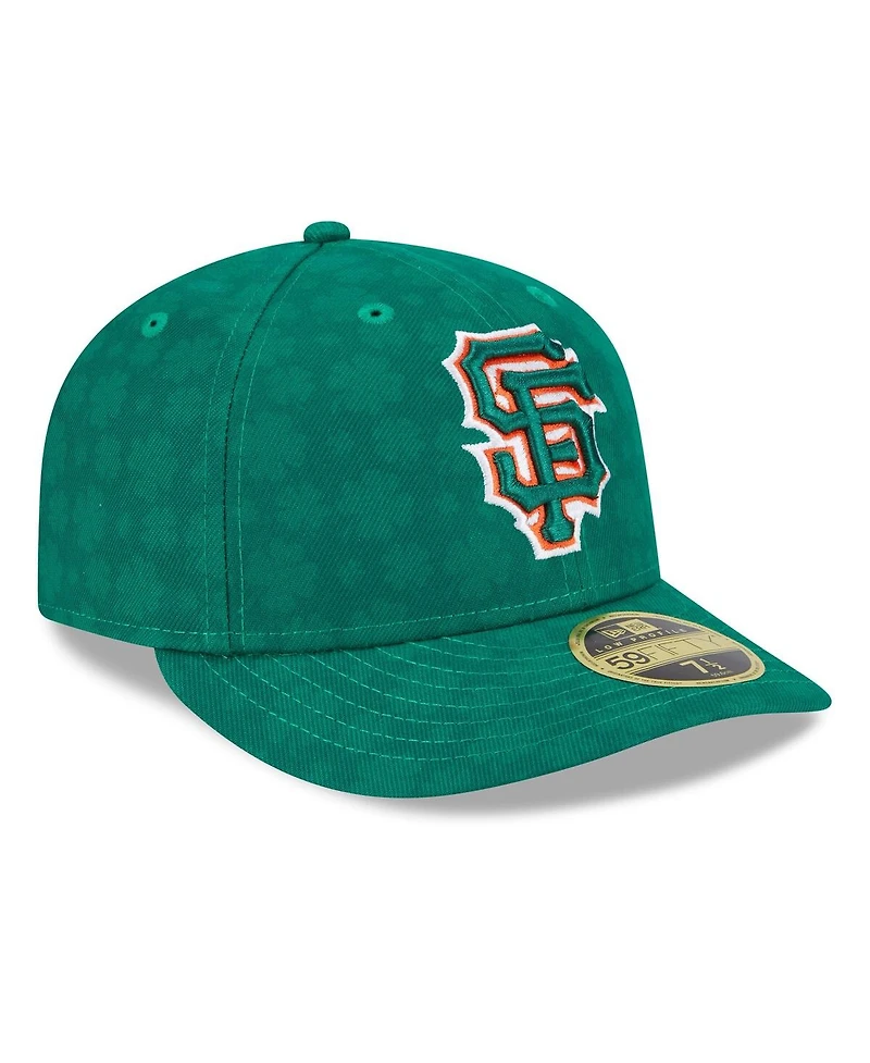 New Era Men's Kelly Green San Francisco Giants St. Patrick's Day Low Profile 59FIFTY Fitted Hat