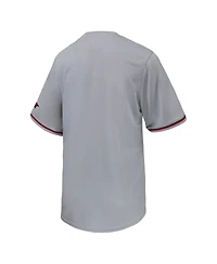 Nike Big Boys and Girls Gray Arkansas Razorbacks Limited Baseball Jersey