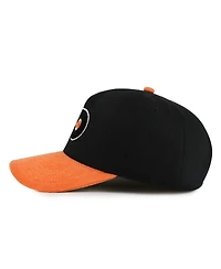 American Needle Men's Black/Orange Philadelphia Flyers Burnett Adjustable Hat