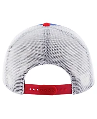 '47 Brand Men's Royal Texas Rangers Gridiron Super Stripe Relaxed Trucker Hitch Adjustable Hat