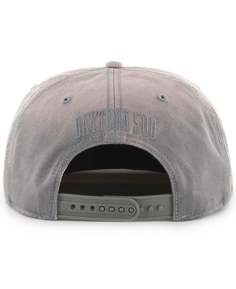 '47 Brand Men's Gray 2025 Daytona 500 Sebasco Captain Snapback Hat