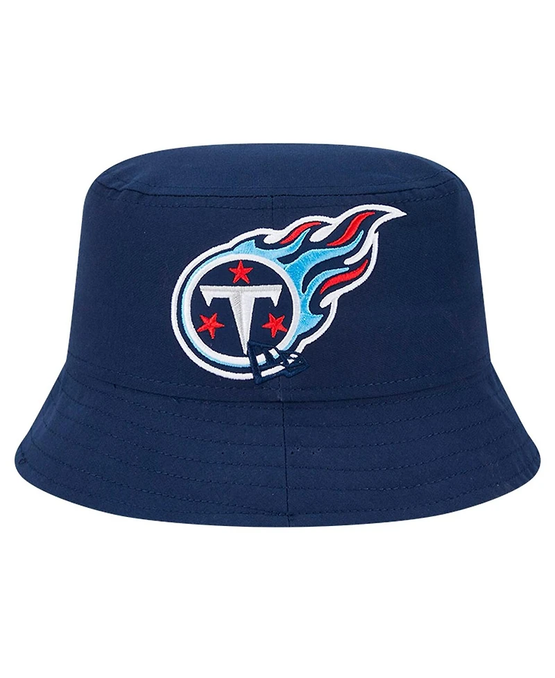 New Era Men's Navy Tennessee Titans Helmet Bucket Hat