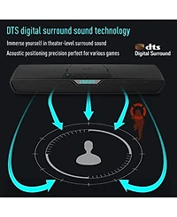 Edifier G7000 Wireless Subwoofer Gaming Bluetooth Speaker, Dts Surround Sound Rgb Lighting Effects