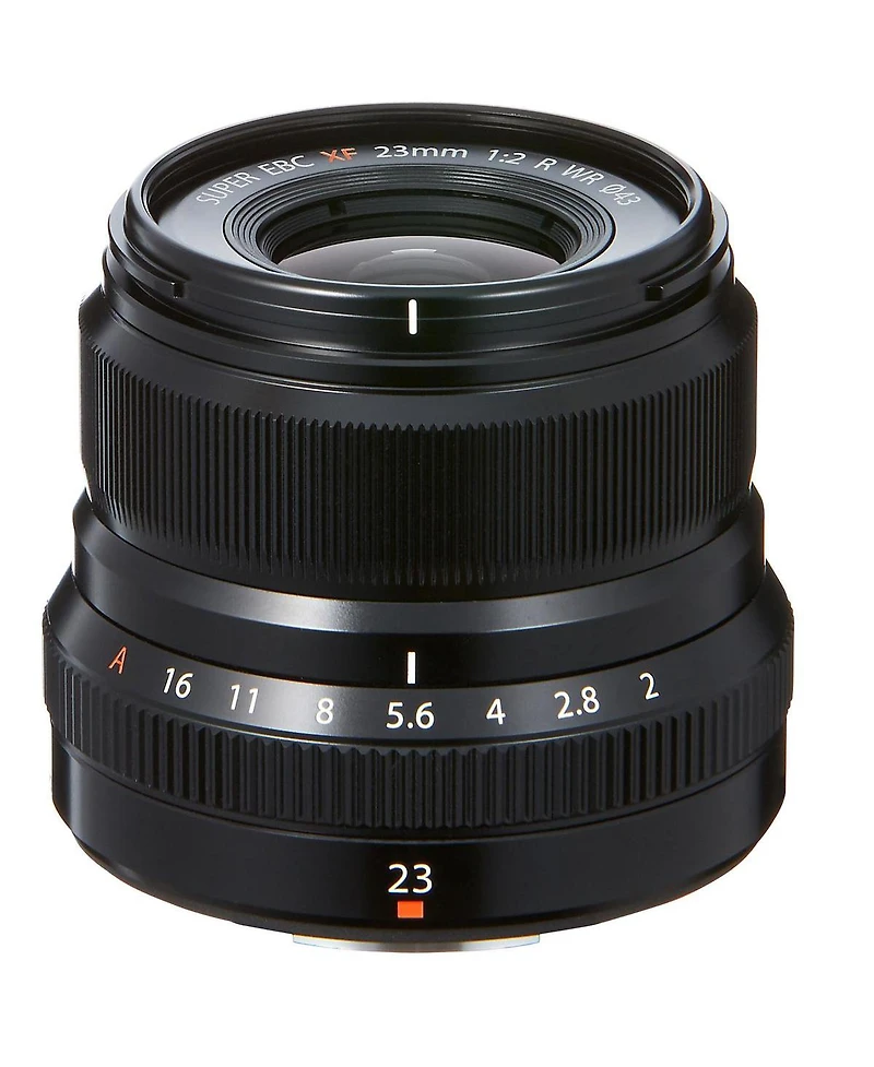 Fujifilm Xf 23mm f/2 R Wr Lens, Black