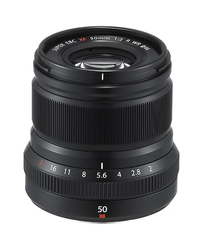 Fujifilm Xf 50mm f/2 Wr Lens, Black
