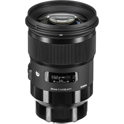 Sigma 50mm f/1.4 Dg Hsm Art Lens for L Mount, Black