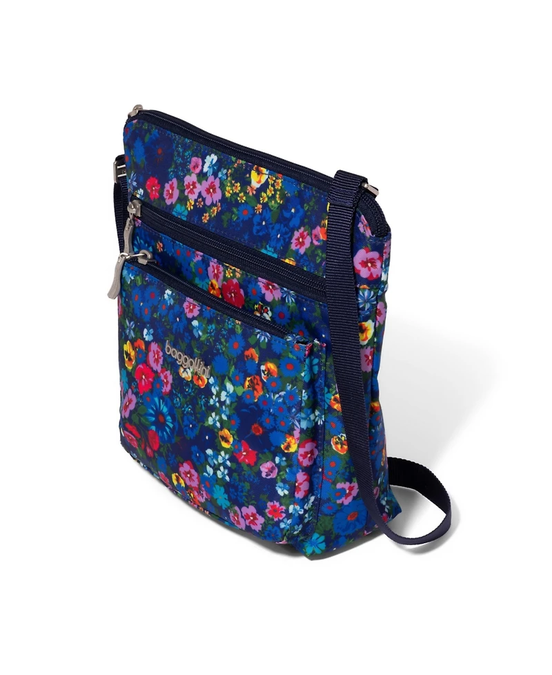 Baggallini Pocket with Rfid Crossbody Bag