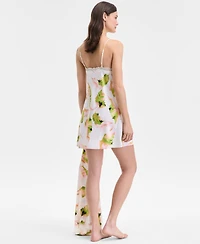 I.n.c. International Concepts Women's Lace-Trim Satin Chemise