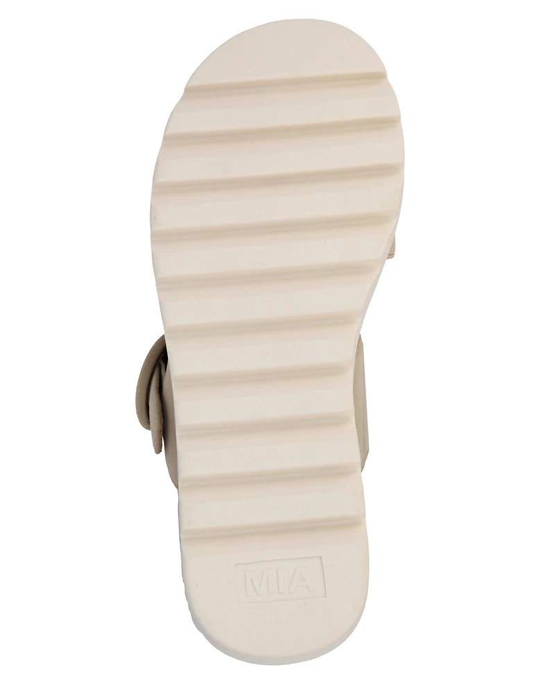 Mia Women's Orla Slip-On Wedge Sandals