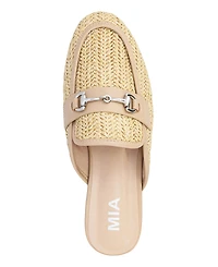 Mia Women's Desz Slip-On Woven Mules